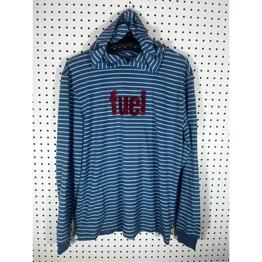 J.Crew lightweight striped hoodie size S